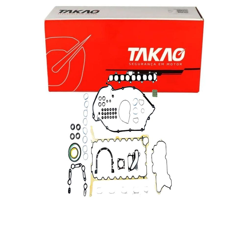 Junta Completa S/ Cabecote C/ Retentor (Jg) Trailblazer 2.8 16V 2013 A 2022 / S10 2.8 16V 2013 A 2022 - Takao Jscbrgm28D