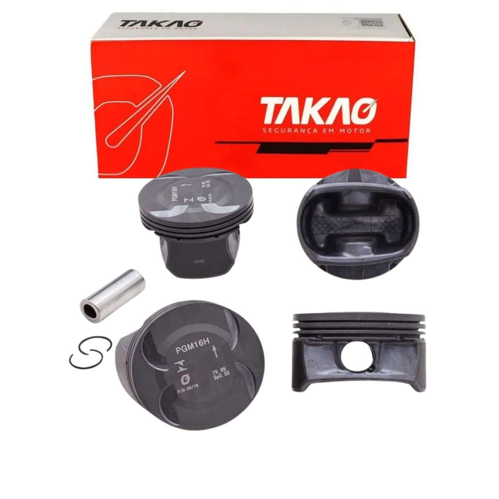 Pistão (Jg) Sonic 1.6 16V 2012 A 2014 - Takao Pgm16H100