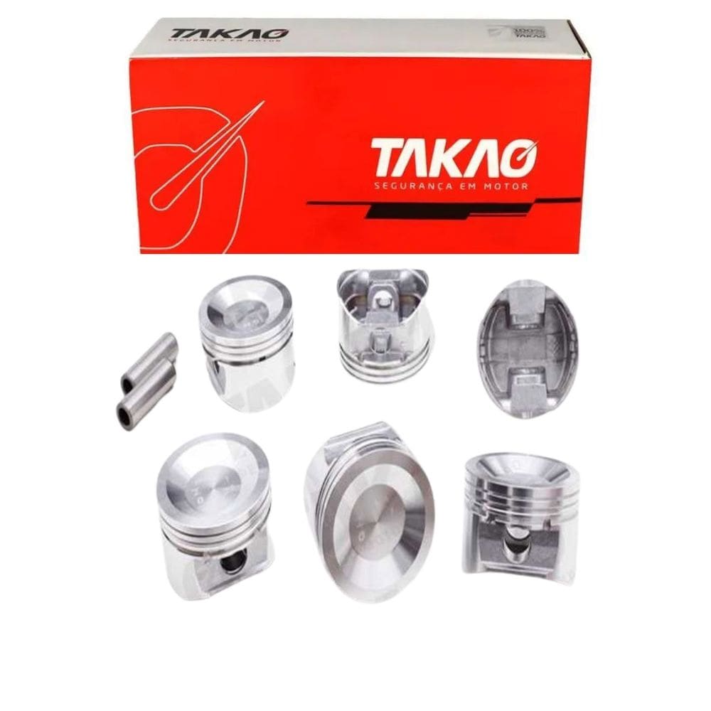Pistão (Jg) Ranger 4.0 12V 1995 A 2001 / Explorer 4.0 12V 1995 A 2001 / Aerostar 4.0 12V 1995 A 2001 / Ranger 4.0 12V 2001 A 2003 - Takao Pfo40A100