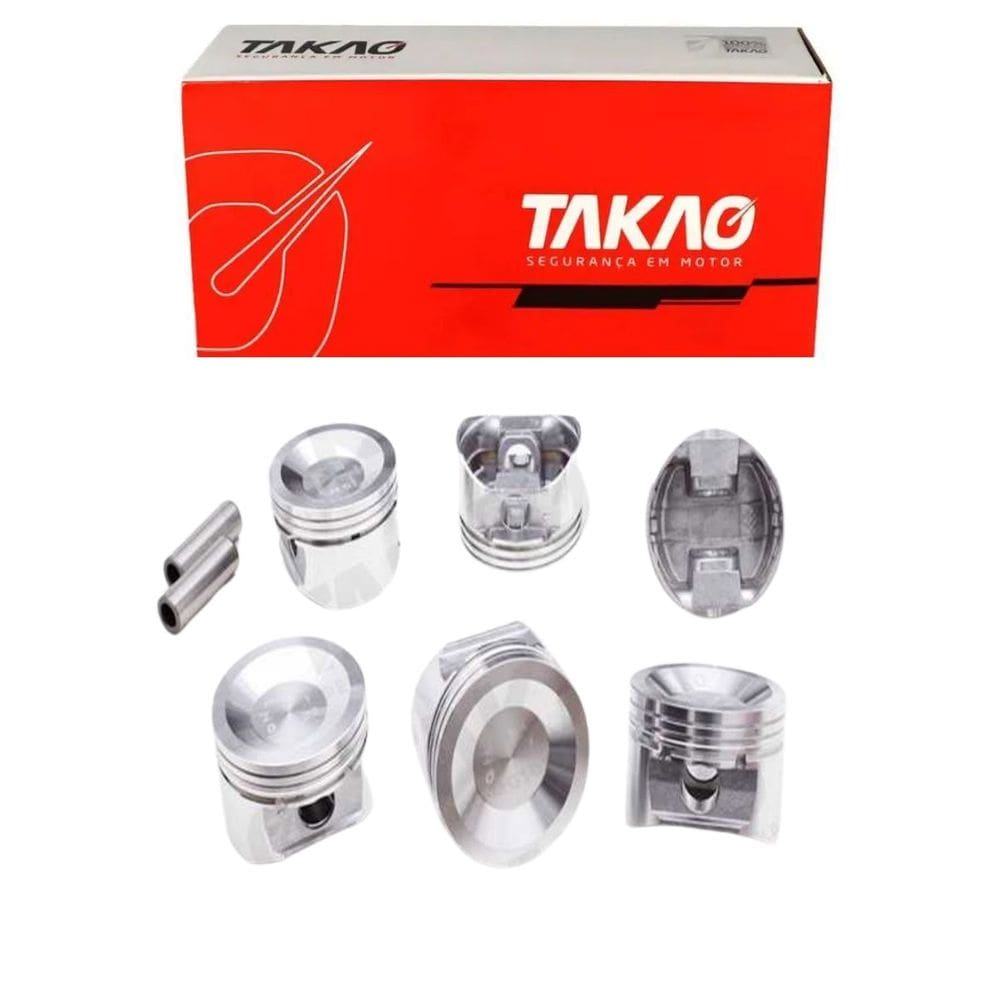 Pistão (Jg) Ranger 4.0 12V 1995 A 2001 / Explorer 4.0 12V 1995 A 2001 / Aerostar 4.0 12V 1995 A 2001 / Ranger 4.0 12V 2001 A 2003 - Takao Pfo40A050