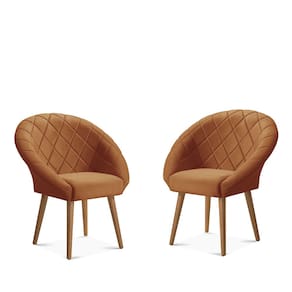 Kit C/02 Poltrona Decorativa Emilia Terracota