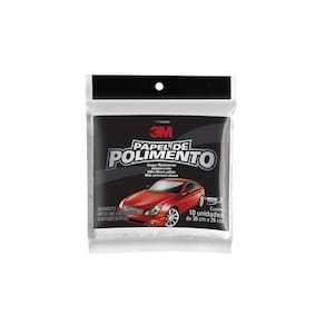 Papel De Polimento Super Resistente - 10 Unidades 3m