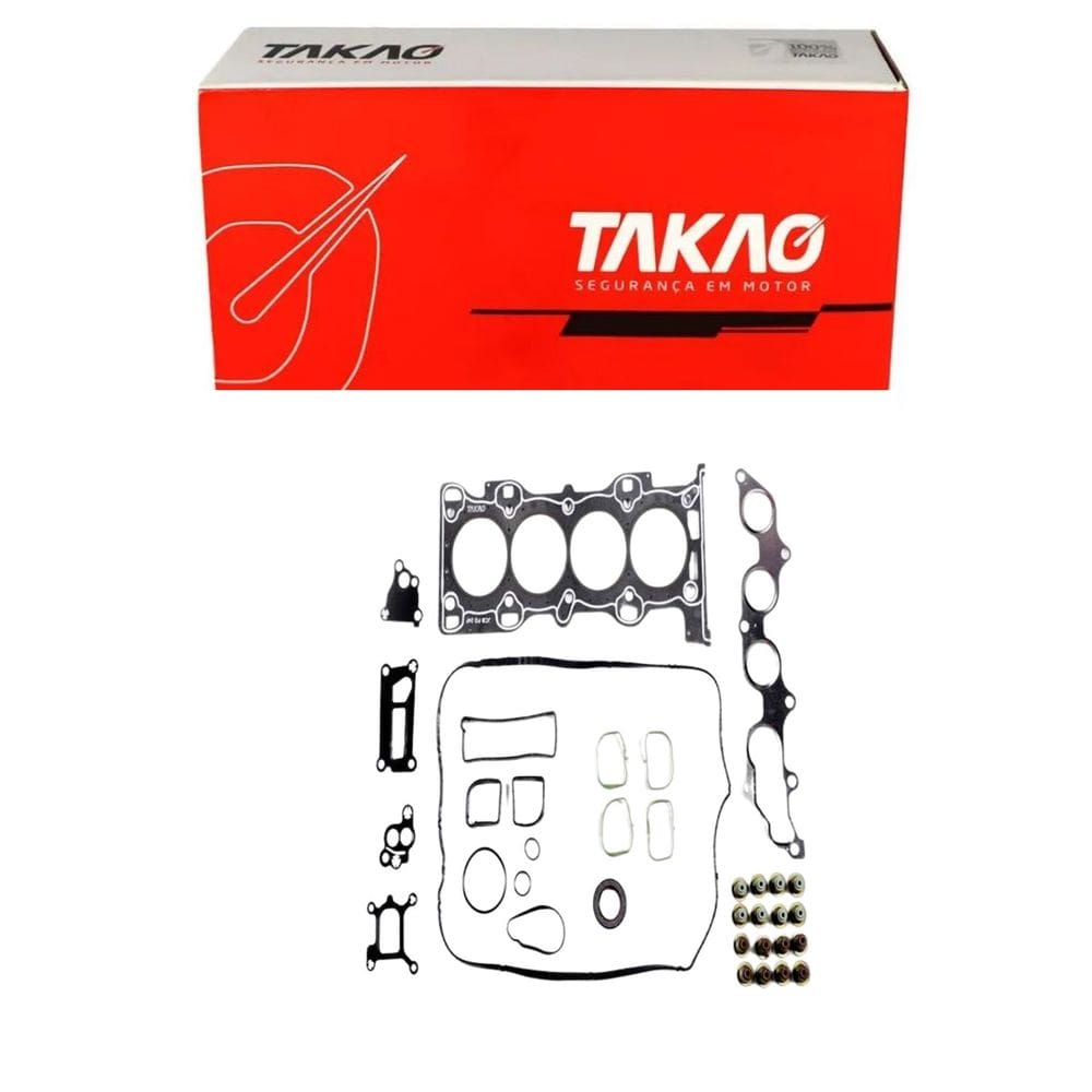Junta Completa S/ Retentor Traseiro (Jg) Fusion 2.3 16V 2006 A 2009 - Takao Jcrfo24F