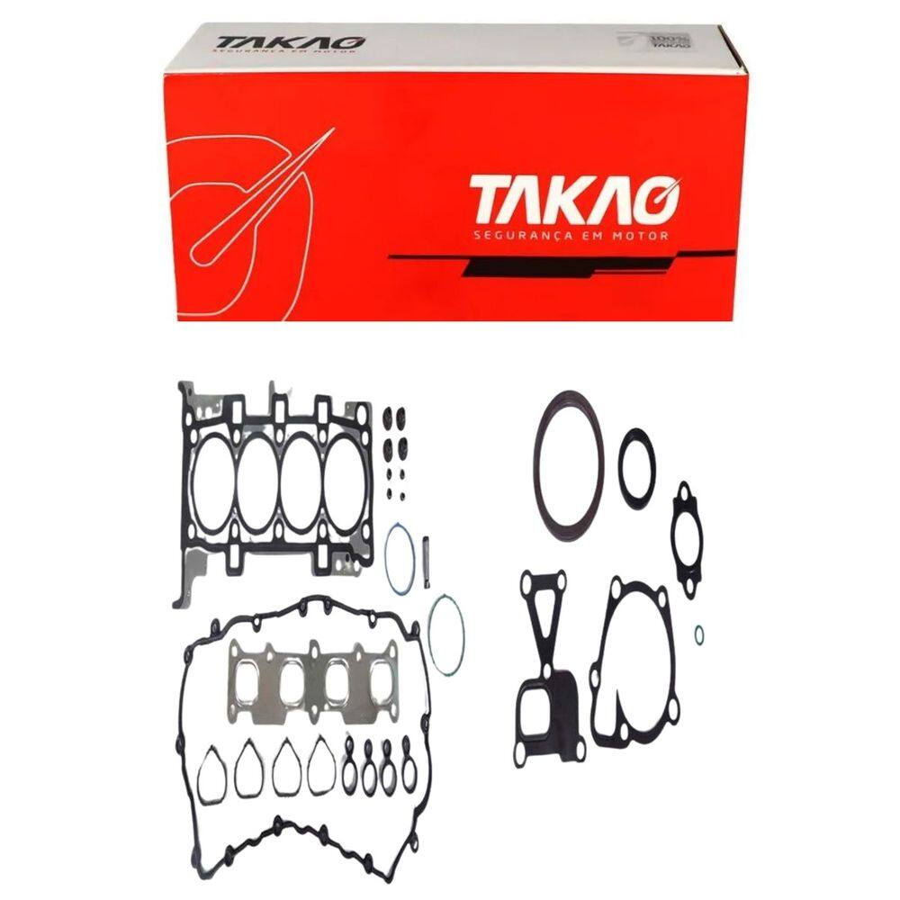 Junta Completa C/ Retentores (Jg) Toro Tigershark 2.4 16V 2016 A 2020 - Takao Jcrfi24B