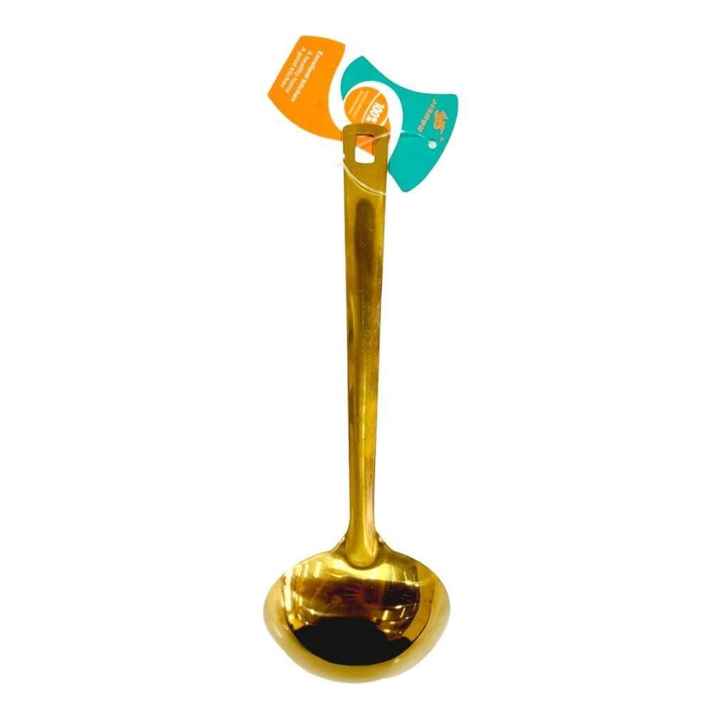 Concha Dourada de Aço Inox 24cm N244426-6 - Quanhe