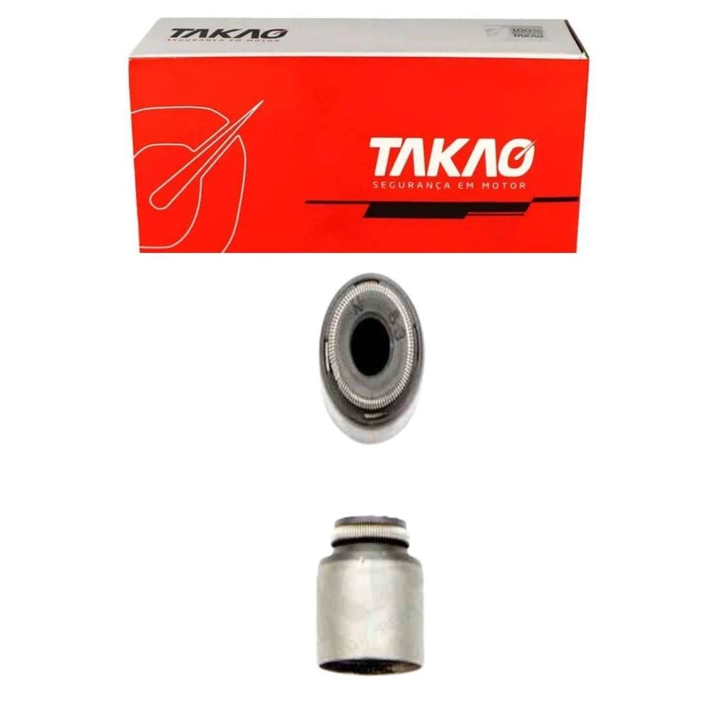 Retentor De Valvulas Qq 1.0 12V 2014 A 2020 / J3 1.4 16V 2011 A 2017 / J2 1.4 16V 2011 A 2017 - Takao Rvja10
