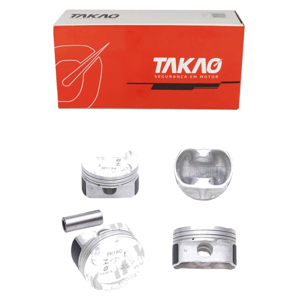 Pistão (Jg) Cerato 1.6 16V 2009 A 2013 / Soul 1.6 16V 2009 A 2014 - Takao Pk16C100