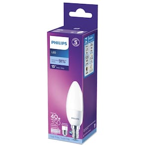 Lâmpada Led Philips Vela 3.5W branca fria 6500K BV E14/E27