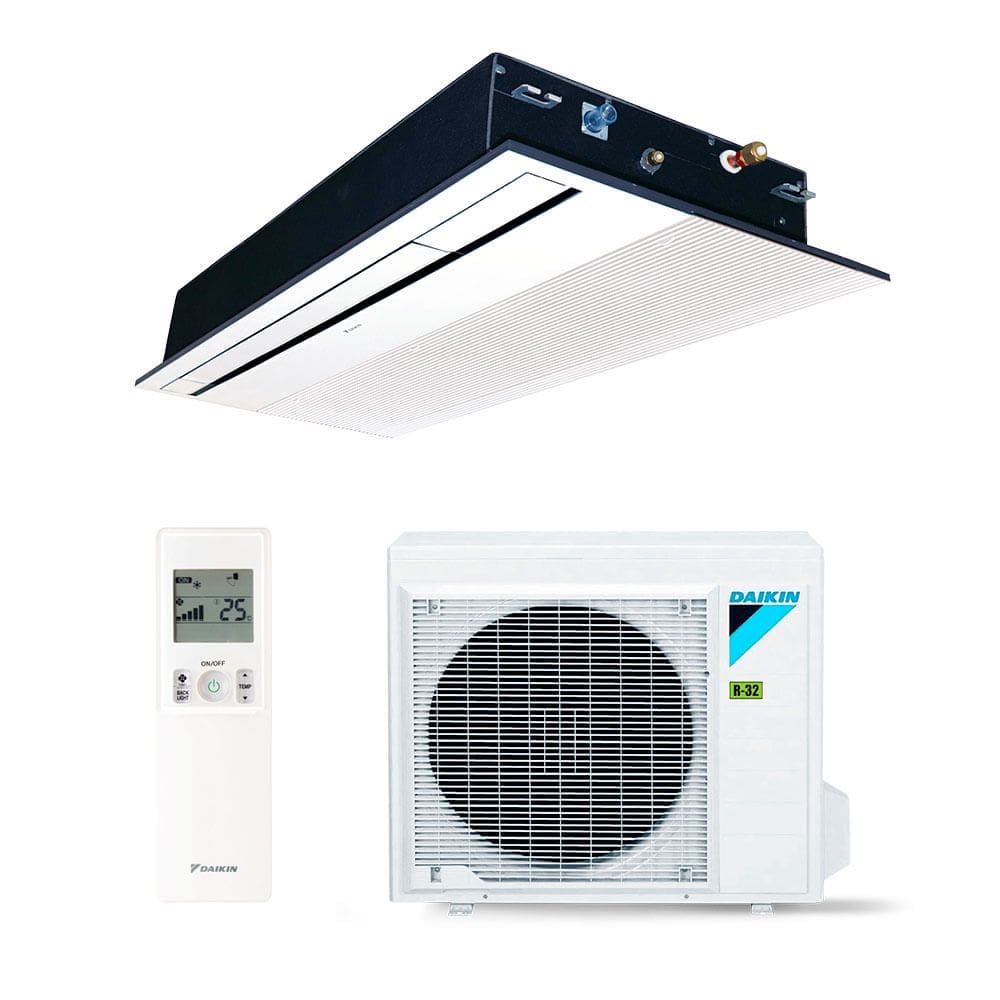 Ar Condicionado Split Inverter Cassete 1 Via Daikin Sky Air 18.000 Btus Quente e Frio 220V