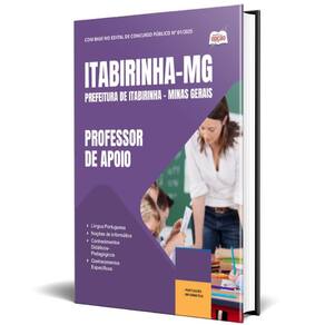 Apostila Prefeitura De Itabirinha Mg 2025 - Professor Apoio