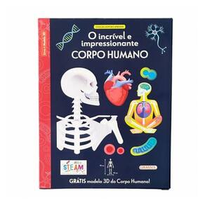 Montar E Aprender: O Incrível E Impressionante Corpo Humano - Com Modelo 3D Do Corpo Humano!