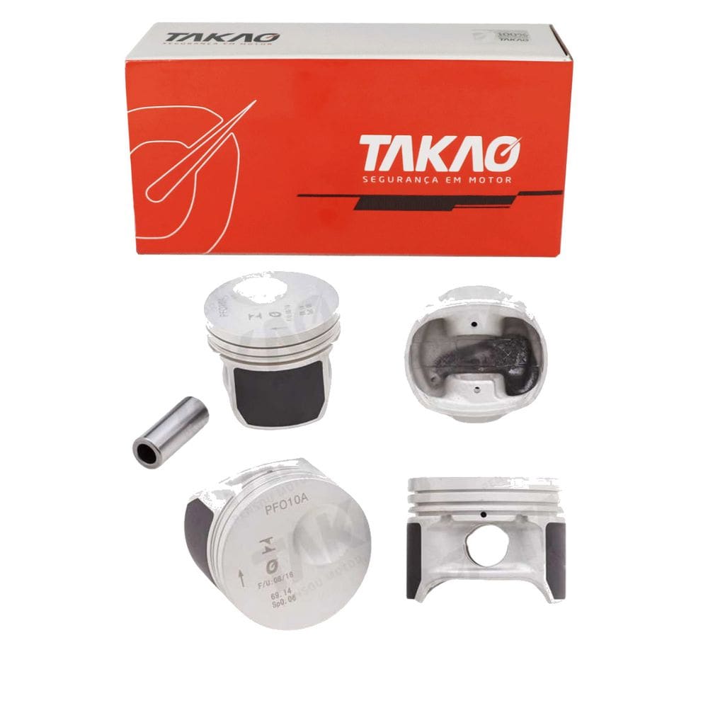 Pistão (Jg) Ka 1.0 8V 2001 A 2015 / Fiesta 1.0 8V 2001 A 2015 - Takao Pfo10Astd