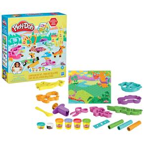 Conjunto De Massinha Play-Doh Animais Selvagens