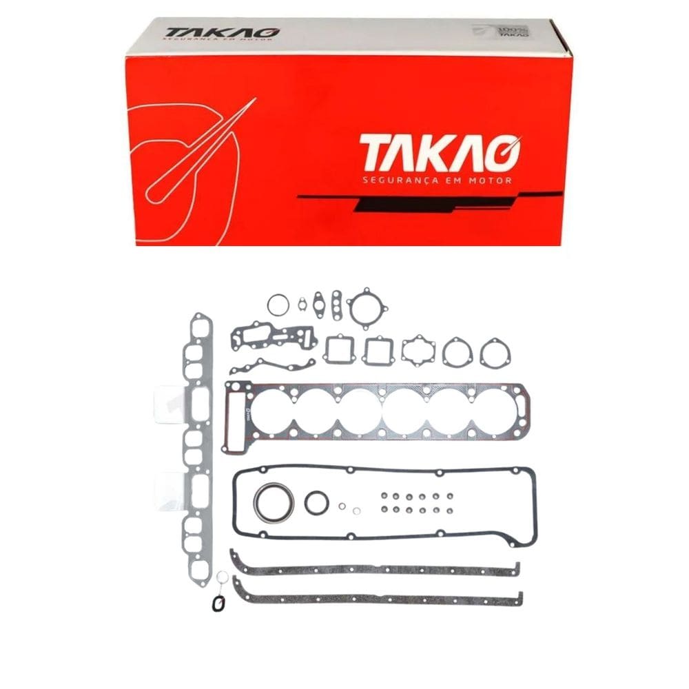Junta Completa C/ Retentores (Jg) Omega 3.0 12V 1992 A 1994 - Takao Jcrgm32