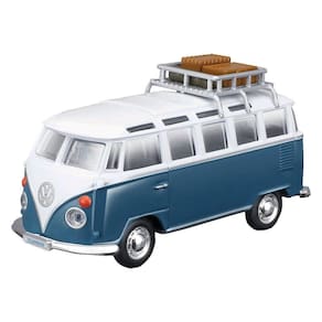 Carrinho Maisto Weekenders Van Samba com Rack de Bagagem