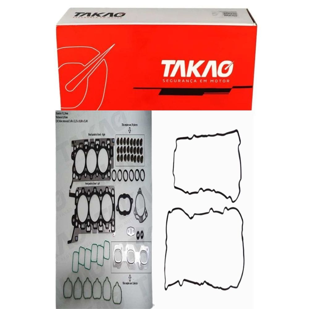 Junta Superior C/ Retentor (Jg) Fusion 3.0 24V 2009 A 2012 - Takao Jsrfo30C