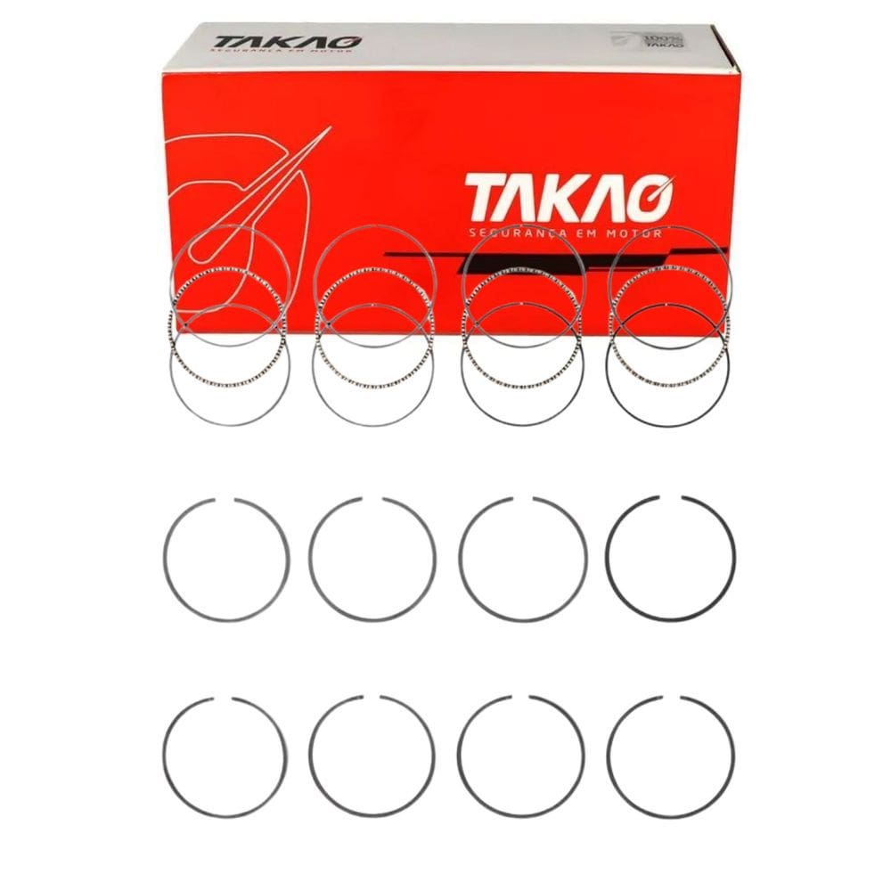 Anel Para Pistão (Jg) Celica 2.2 16V 1991 A 1995 / Camry 2.2 16V 1992 A 2001 - Takao Asto22Std