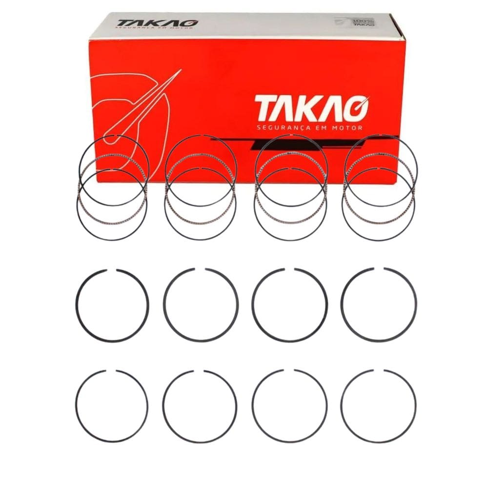 Anel Para Pistão (Jg) Impreza 2.0 16V 1996 A 2000 / Impreza 2.0 16V 2000 A 2002 / Forester 2.0 16V 2000 A 2002 - Takao Assu20Tstd