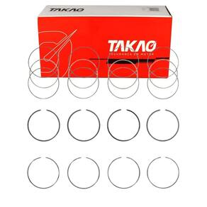Anel Para Pistão (Jg) Gol G5 1.0 8V 2009 A 2016 / Voyage 1.0 8V 2009 A 2016 / Gol 1.0 8V 2009 A 2016 / Fox 1.0 8V 2009 A 2016 - Takao Asvw10Bstd