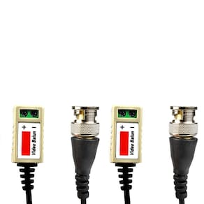 Video Balun C-067 1 Canal Mini Cctv Bnc Evus Novo