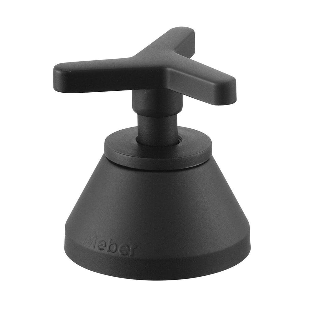 Acabamento para Registro de Metal Triade Preto Matte