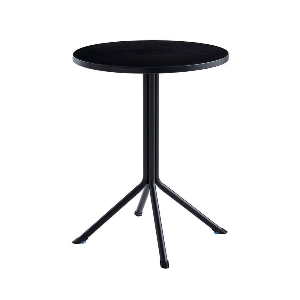 Mesa para Jardim Redonda Bistrô Gávea Preto