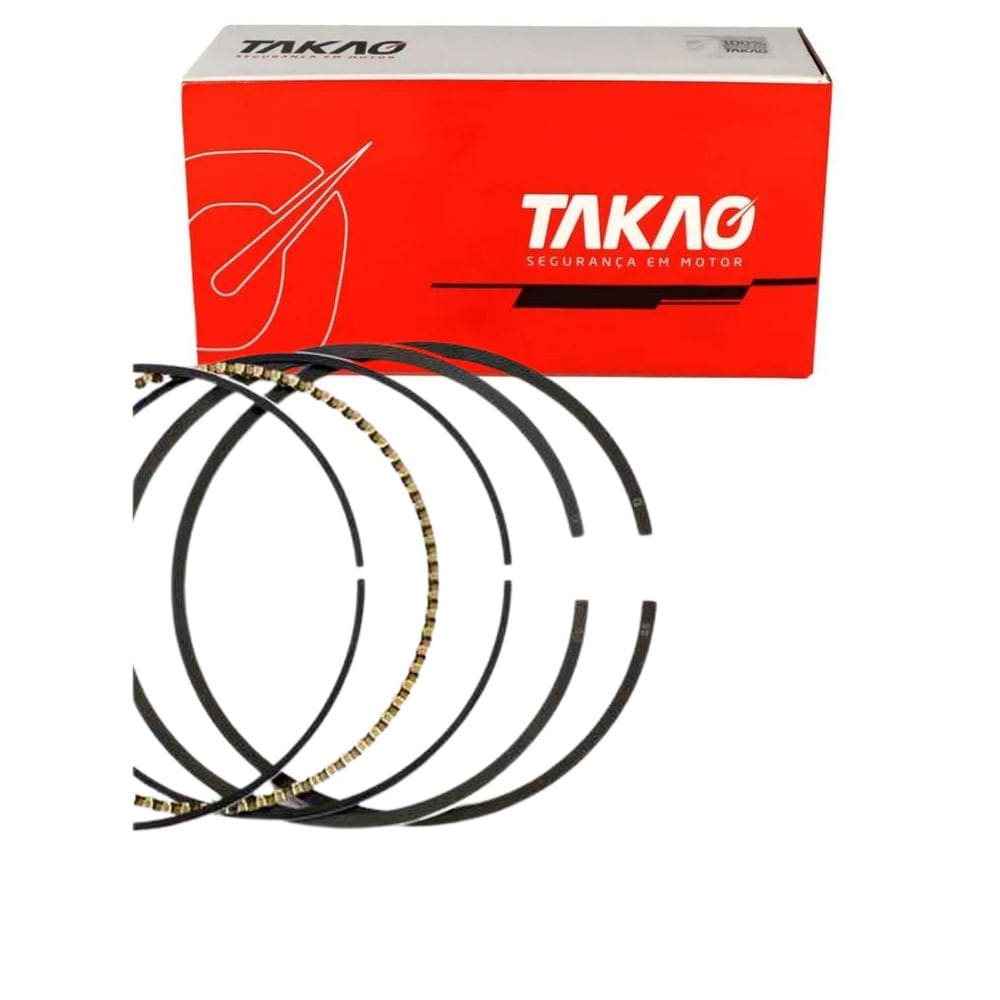 Anel Para Pistão (Jg) Prelude 2.3 16V 1992 A 1996 / Accord 2.3 16V 1992 A 1996 / Prelude Vtec 2.2 16V 1993 A 1996 - Takao Ash23Std