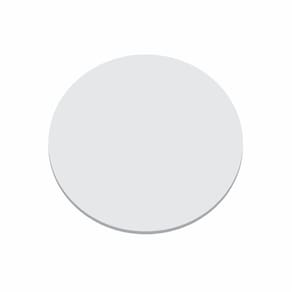 Disco Circular 60cm Branco P/ Lustre Tampa Luminaria 2mm x60cm Td-6004