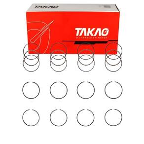 Anel Para Pistão (Jg) R19 1.6 8V 1994 A 1998 / Clio 1.6 8V 1994 A 1998 / Express 1.6 8V 1998 A 2000 - Takao Asre15Std