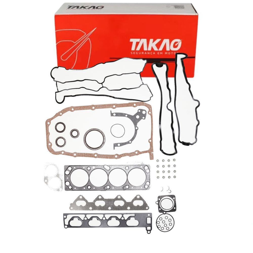Junta Completa C/ Retentores (Jg) Stilo 1.8 16V 2003 A 2007 / Meriva 1.8 16V 2003 A 2009 - Takao Jcrgm18F