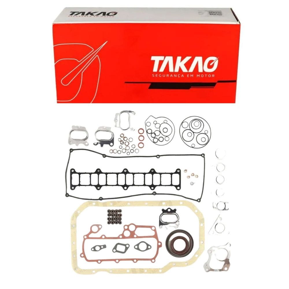 Junta Completa S/ Cabecote C/ Retentor (Jg) Pajero Full 3.2 16V 2001 A 2009 - Takao Jscbrmi32