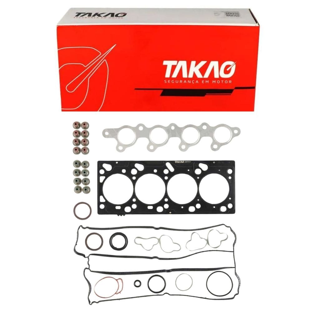 Junta Superior C/ Retentor (Jg) Mondeo 2.0 16V 1999 A 2001 / Focus 2.0 16V 2000 A 2005 - Takao Jsrfo21
