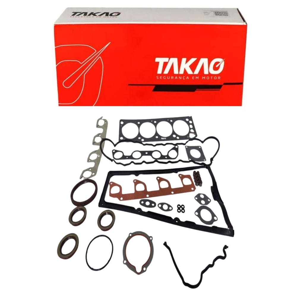 Junta Completa C/ Retentores (Jg) Ranger 2.3 8V 1995 A 1997 / Ranger 2.5 8V 1998 A 2001 - Takao Jcrfo23A