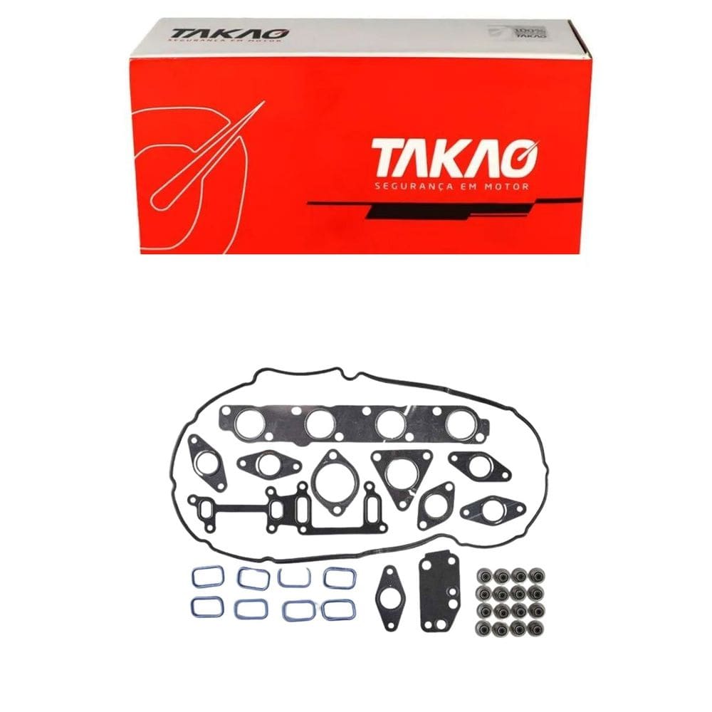 Junta Superior S/ Cabeçote C/ Retentores (Jg) Transit 2.4 16V 2008 A 2011 - Takao Jsscrfo24D