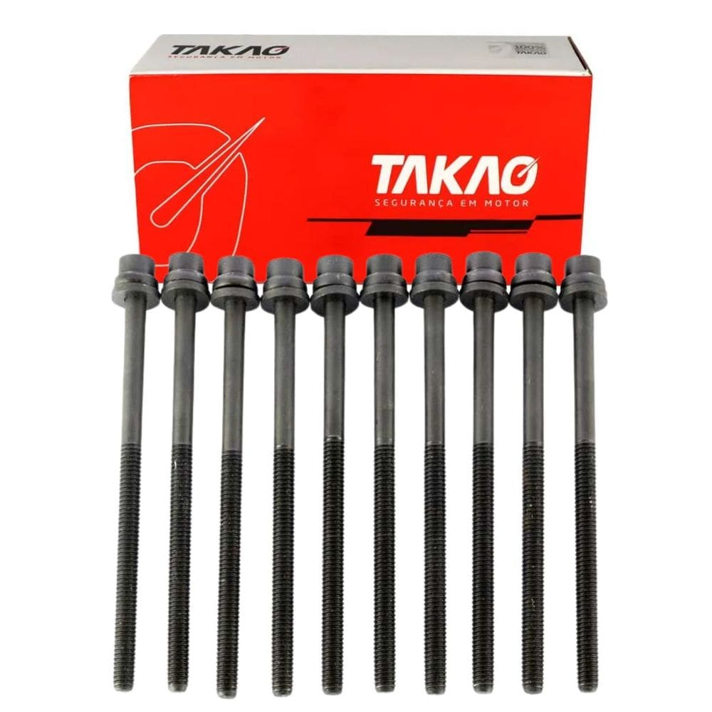 Parafuso De Cabeçote (Jg) Ranger 3.0 16V 2005 A 2012 / Troller 3.0 16V 2005 A 2012 - Takao Pcfo30D