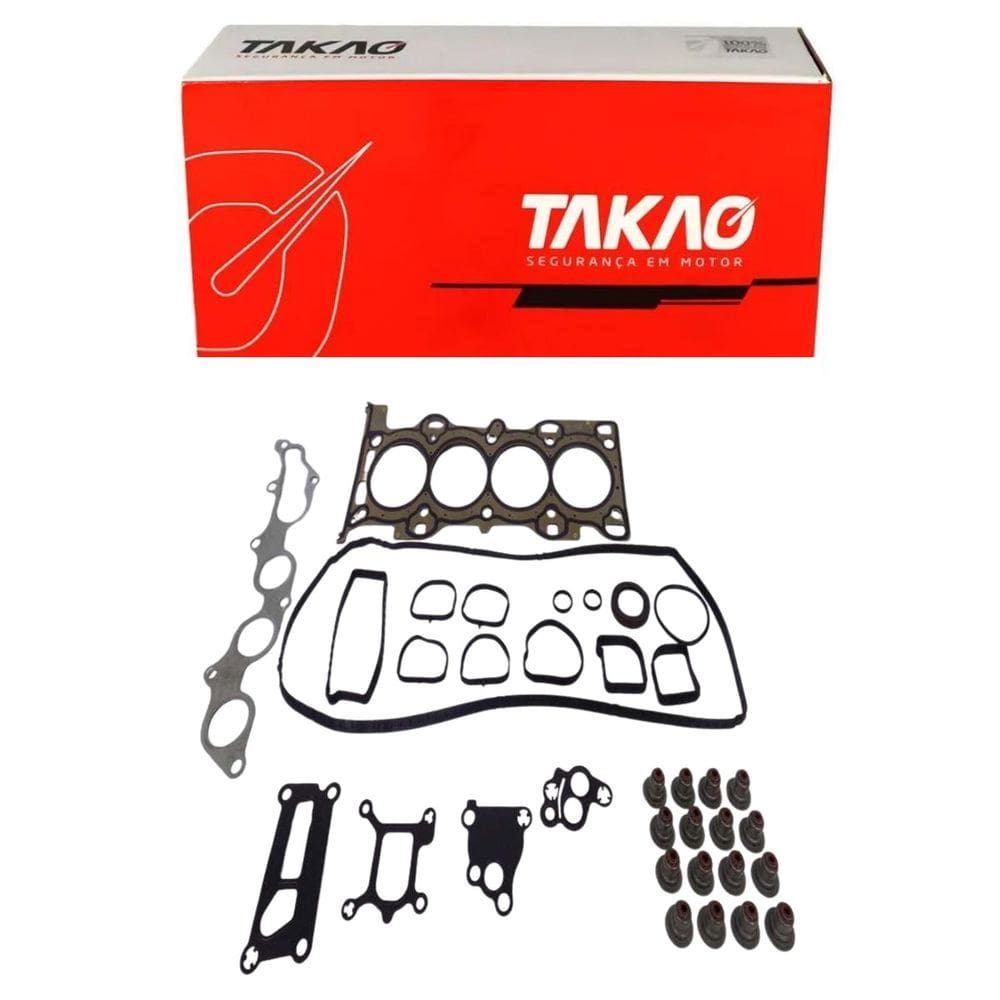Junta Completa S/ Retentor Traseiro (Jg) Fusion 2.3 16V 2006 A 2009 - Takao Jcrfo24