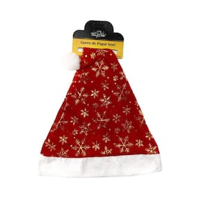 Gorro de Papai Noel Estampa Prata NTG1002 - Wincy
