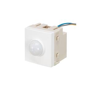 Módulo Sensor de Presença Modular MarGirius Sleek 120° Bivolt Branco