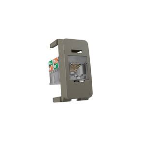 Módulo Tomada para Rede de Informática MarGirius B3 Colors RJ45 Cat6 Argila