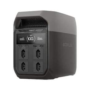 Estação De Energia Delta 3 Portátil 2200w/1024wh Integra 13 Conexões Ecoflow