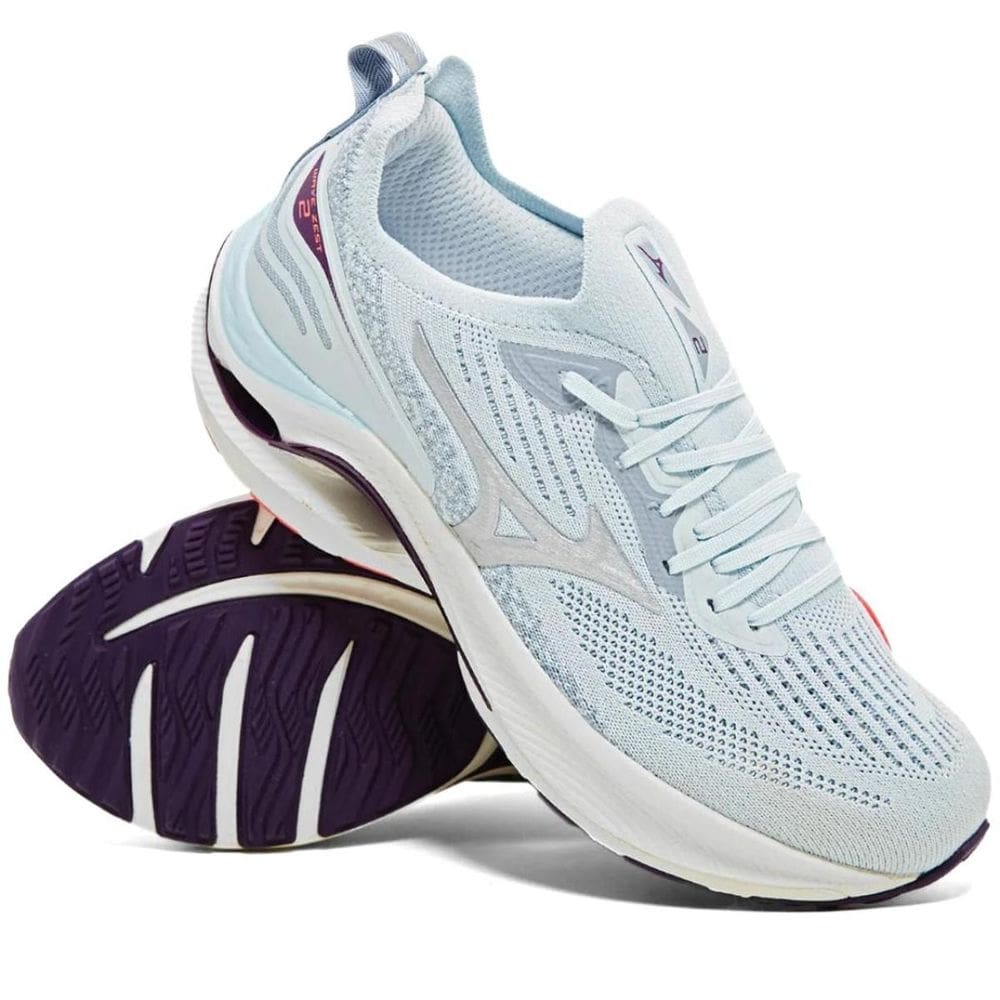 Tênis Mizuno Wave Zest 2 Feminino - Azul Claro