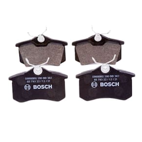 0986Bb0290 - Pastilha Freio Importado Tras - Golf Glx / Gti / Seat Gti 2.0 95 Em Diante - Bosch