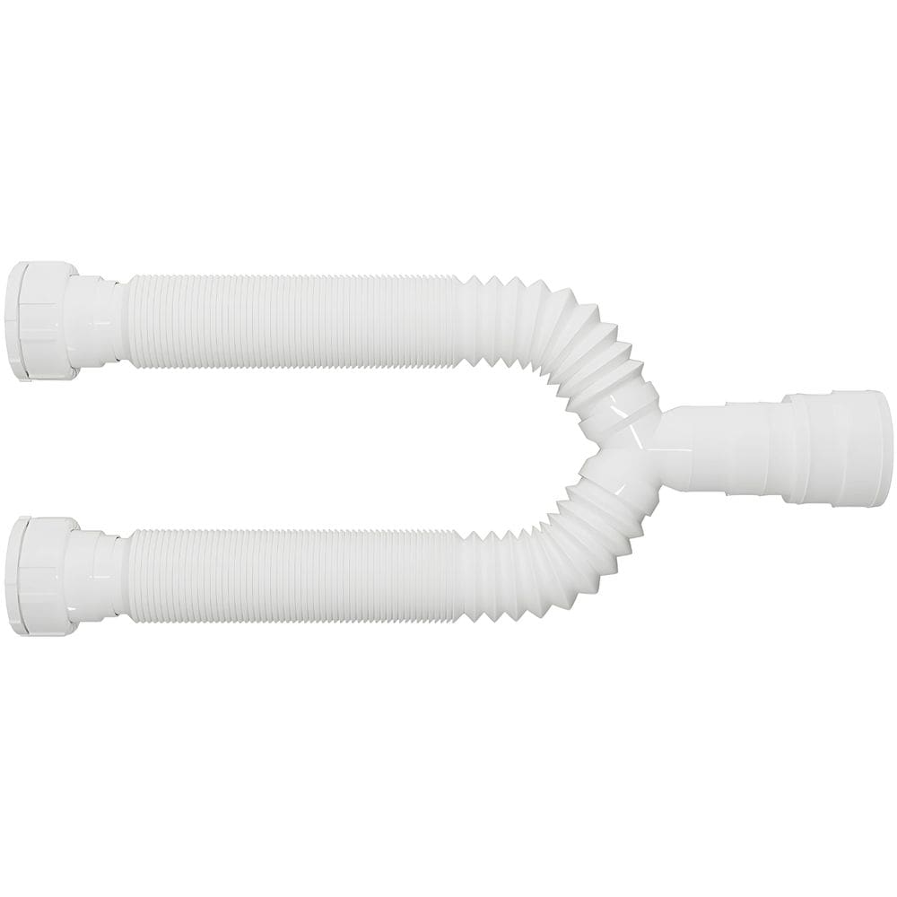 Sifão Tubo Extensivo Duplo Branco 1,10m - Blukit 030213