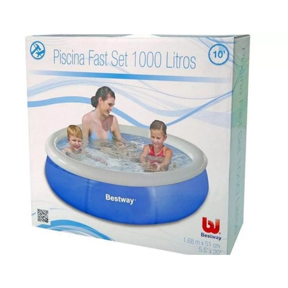 Piscina Inflável Bestway 1.000 Litros - 1,68M X 51Cm
