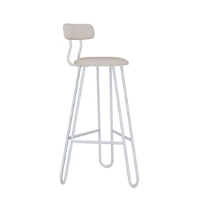 Banqueta Alta Ginger AA: 74cm C/04 Un. BQGI74.4 Areia Light City