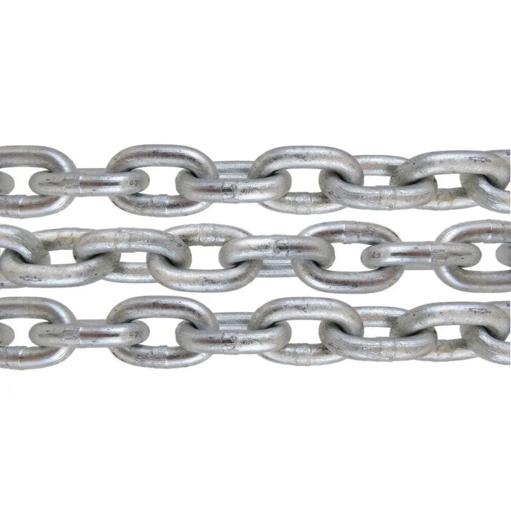 Corrente Galvanizada A Fogo 6Mm Calibrada Din 766 Grau 30