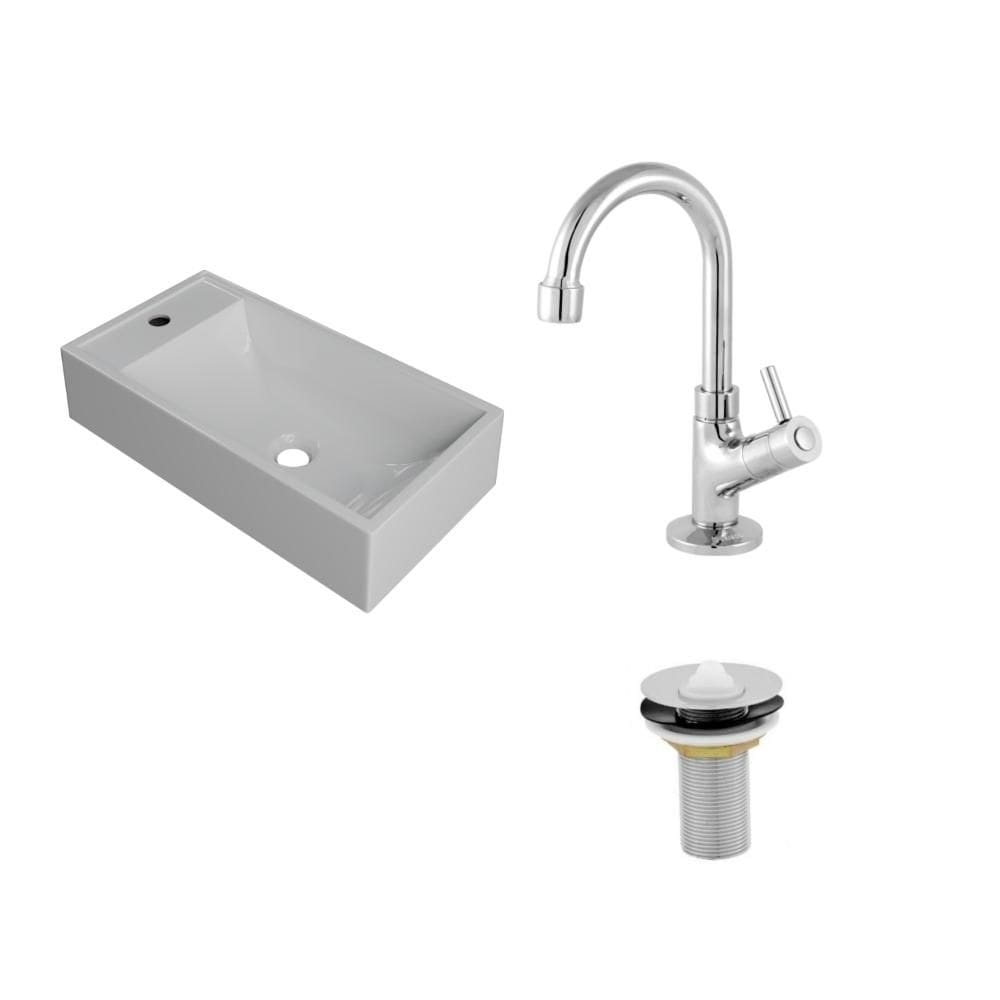 Kit Cuba RL545 C/Torneira 1198 Metal + Válvula 1`` (2,6cm)
