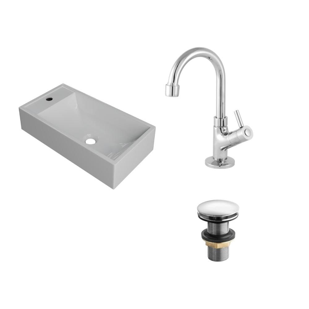 Kit Cuba RL545 C/Torneira 1198 Metal + Válvula Click 1``G