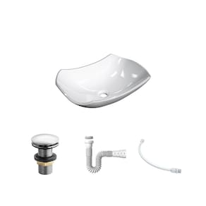 Kit Cuba L42 C/Válvula Click 1 1/2`` (4,0cm) + Sifão Pvc + Flexível