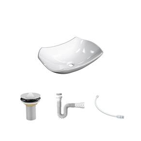 Kit Cuba L42 C/Válvula 1`` (2,6cm) + Sifão Pvc + Flexível
